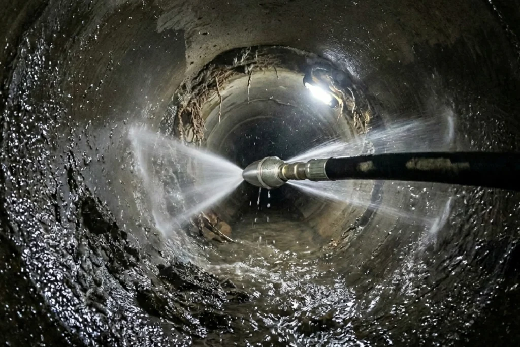 professional hydro-jetting service